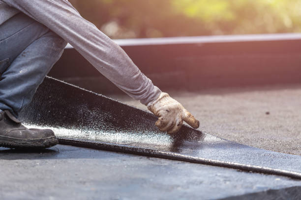 Professional Waterproofing technician working in Richlandtown, PA